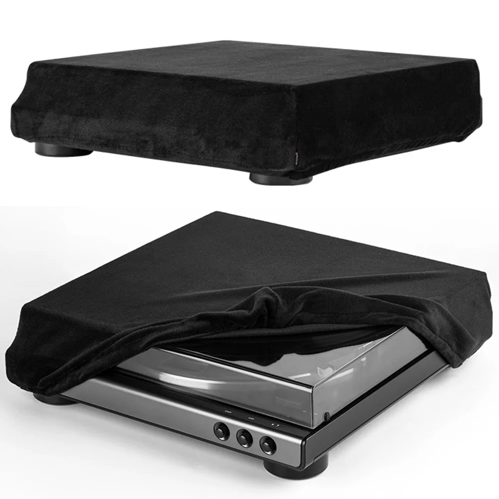 Vinyl Record Cleaner - Plattenspieler Staubs chutz abdeckung Spandex hohe