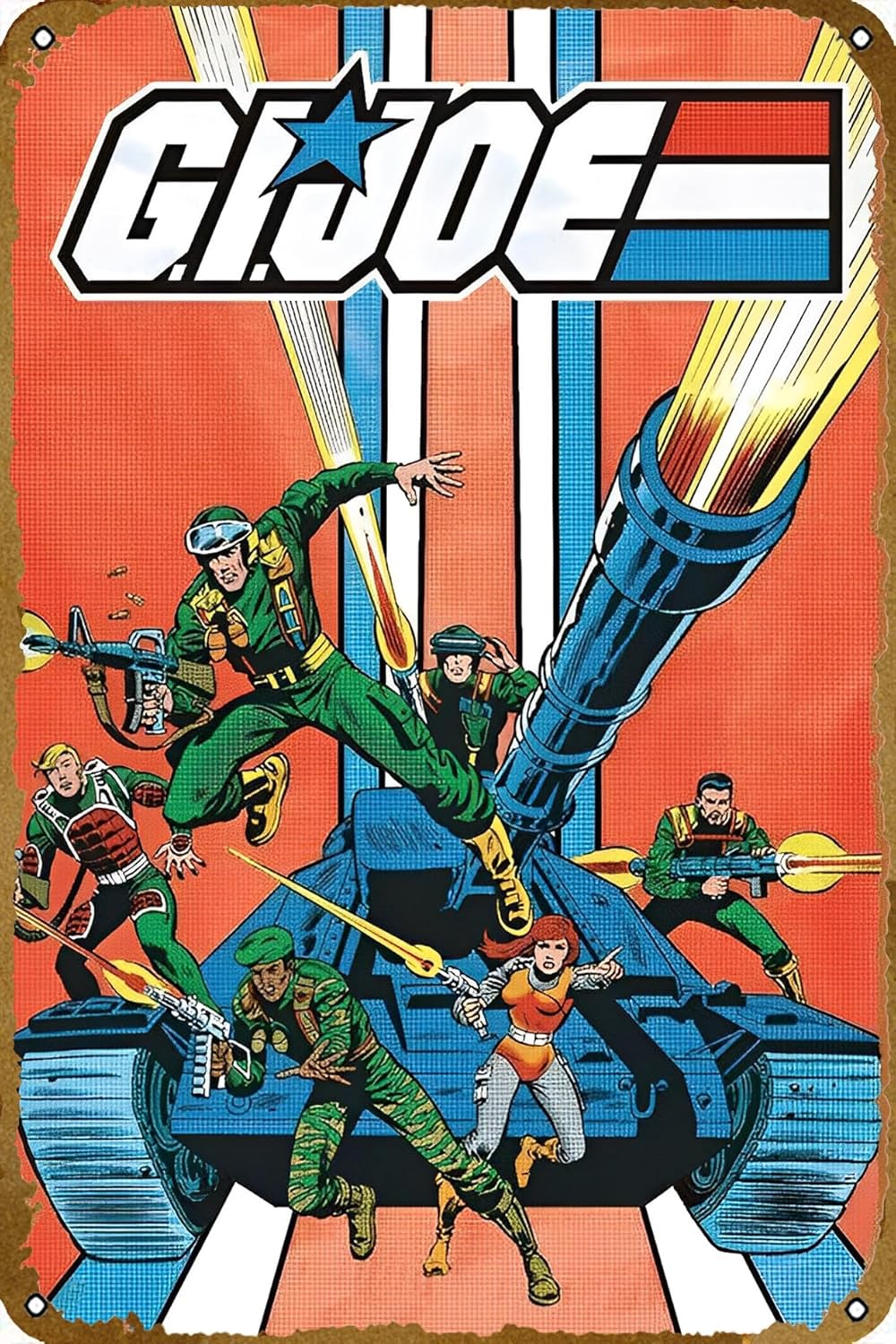 Gi Joe – Panzer – Poster Vinta – Vintage Collectible Posters Bewertung und Preis